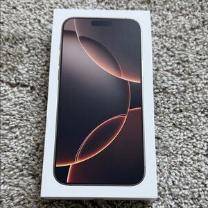 iPhone 16 Pro Max box only
